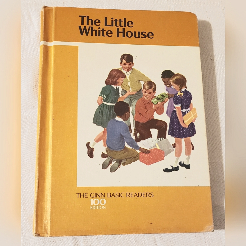 1966 2nd Grade School Book The Little White House